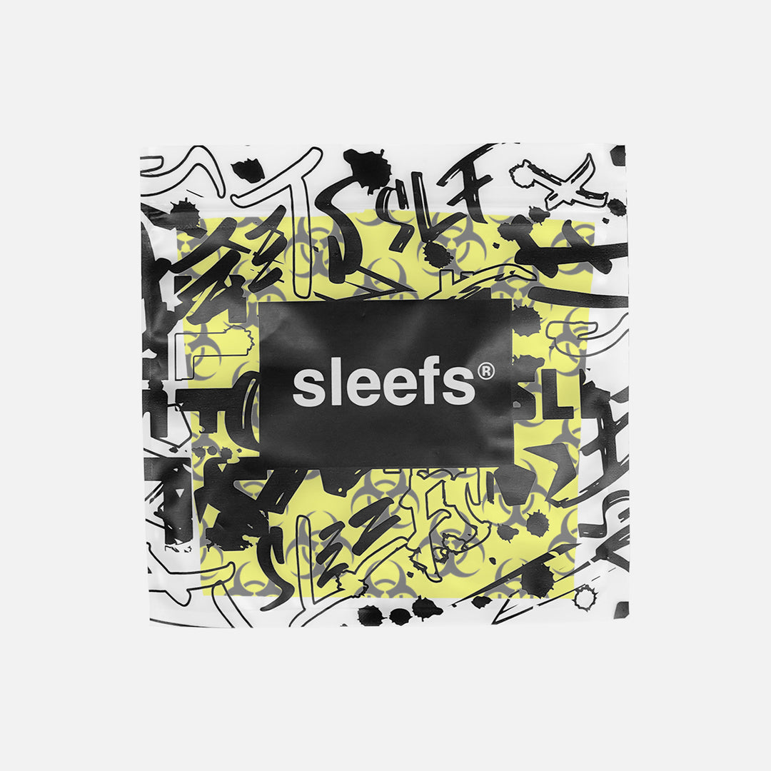 Biohazard Yellow Pattern Kids Arm Sleeve