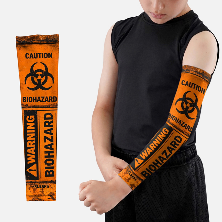 Biohazard Alert Kids Arm Sleeve