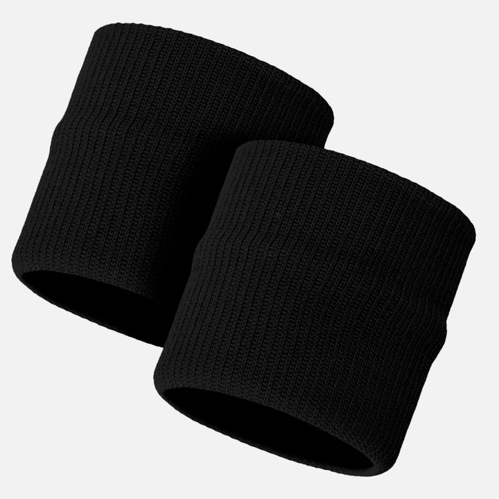 Black Drip Wristbands (Pair)