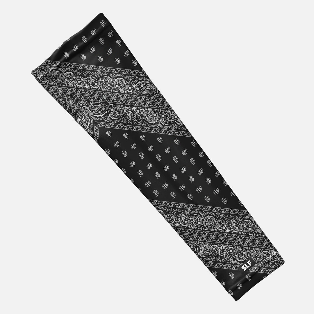 Black Classic Bandana Arm Sleeve