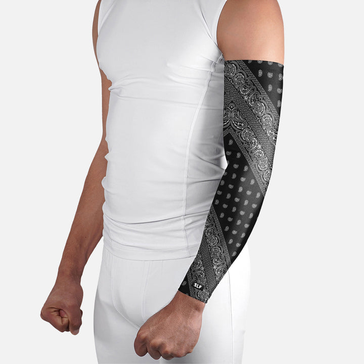 Black Classic Bandana Arm Sleeve