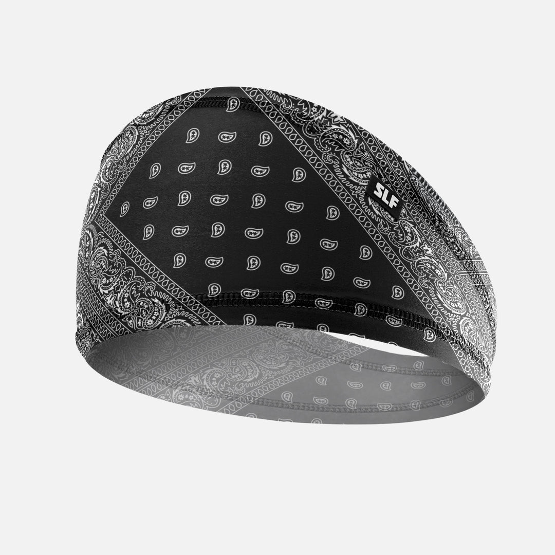 Black Classic Bandana Skull Wrap