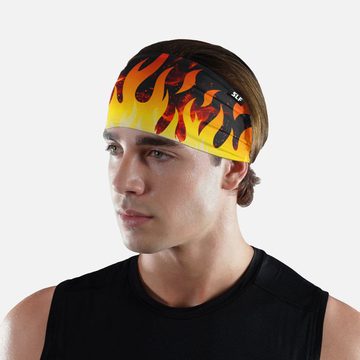 Black Fire Headband