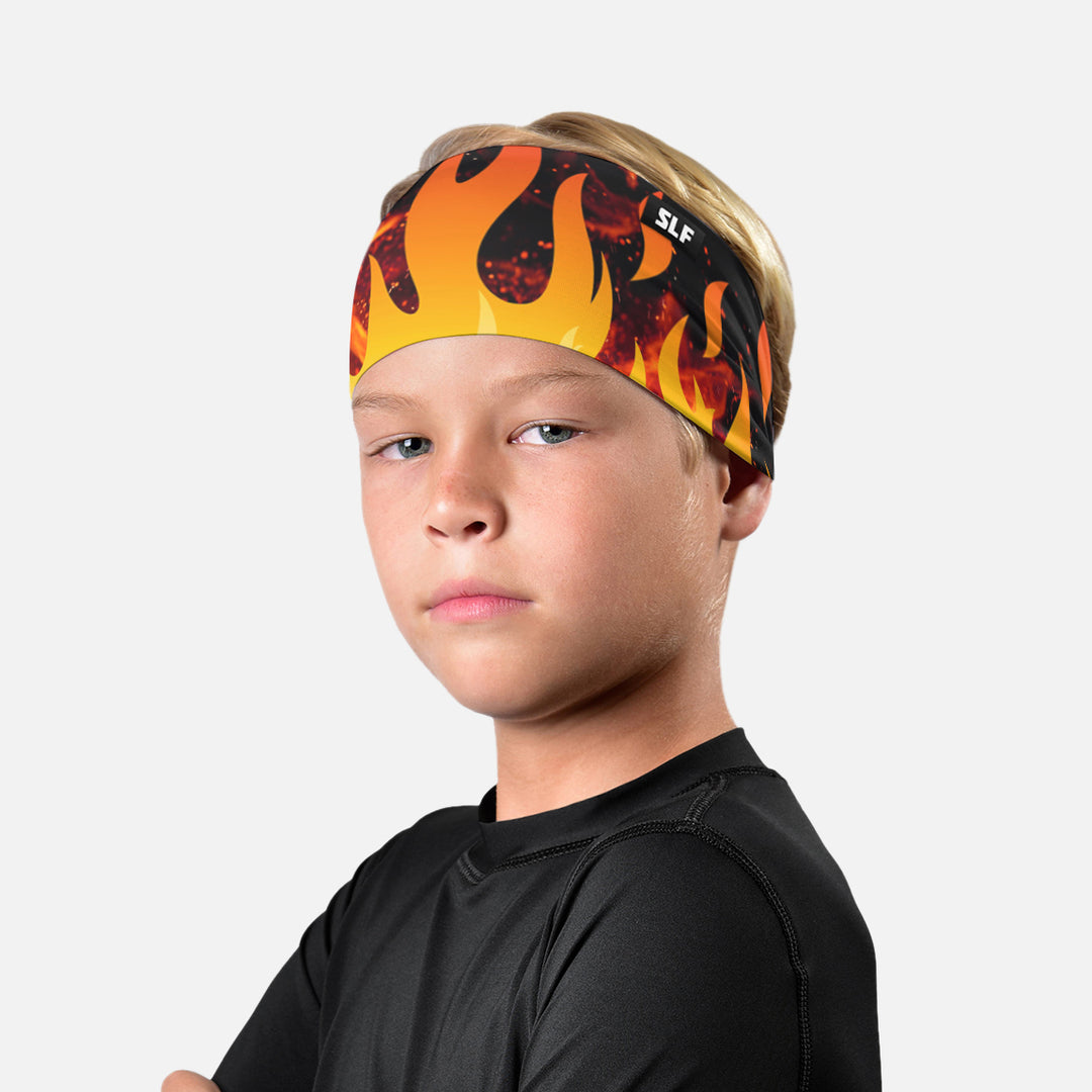 Black Fire Kids Headband