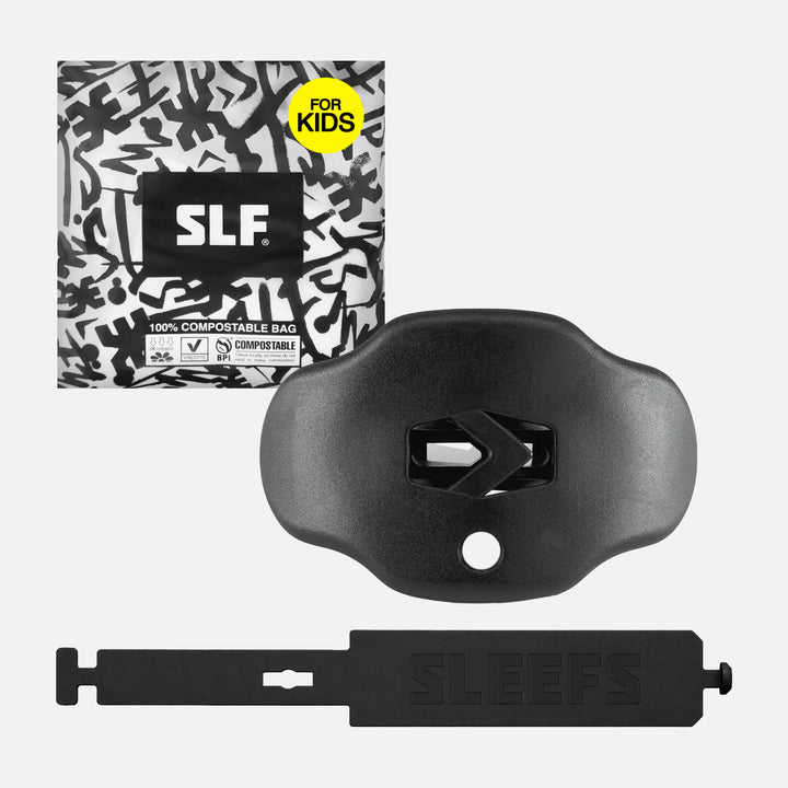 Black Kids Soft Football Mouthguard