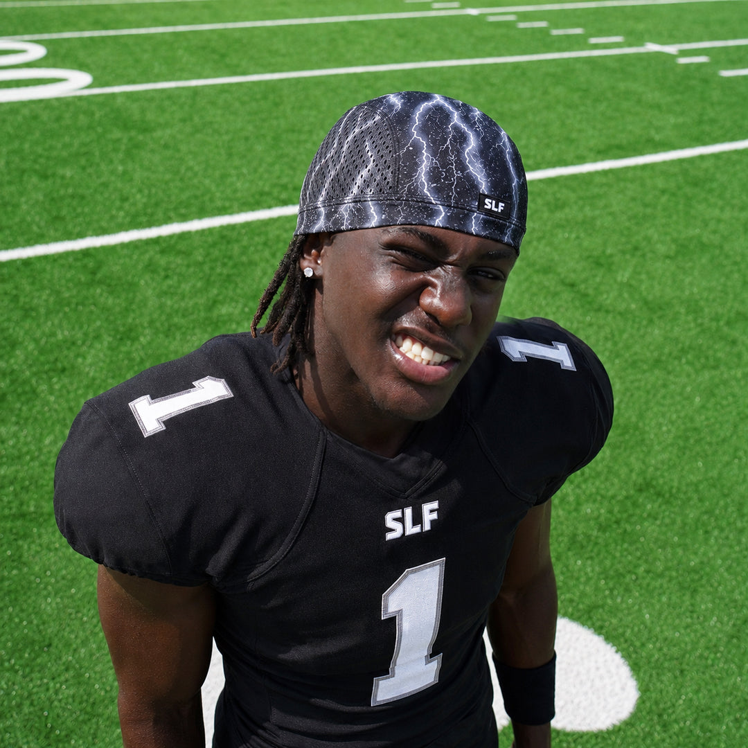 Black Rain Skull Cap