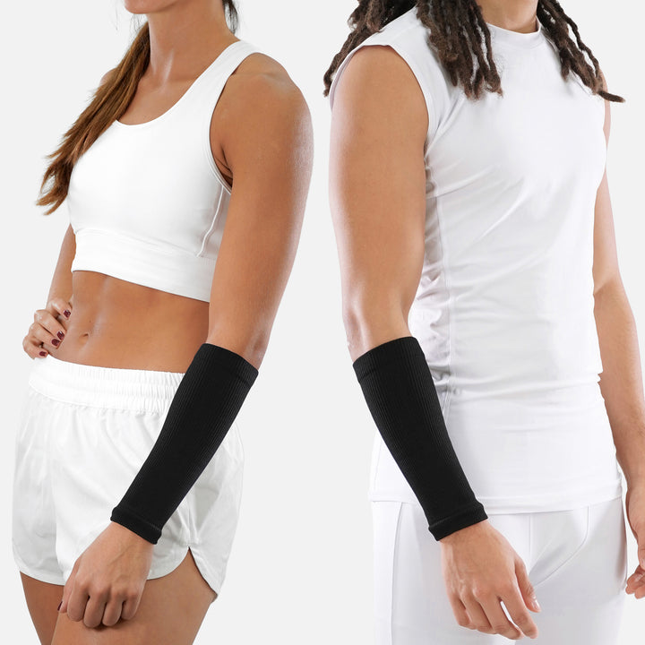 Black Seamless Forearm Sleeve