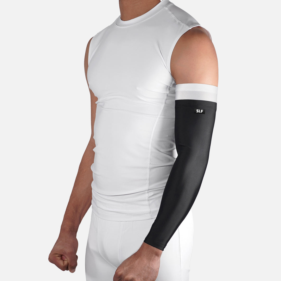 Black White Double Arm Sleeve