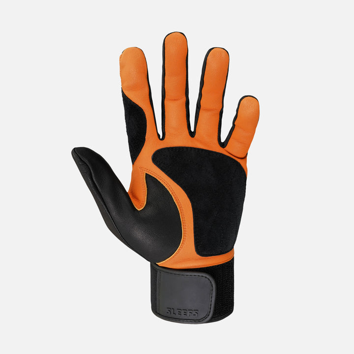 Black Baseball Batting Gloves