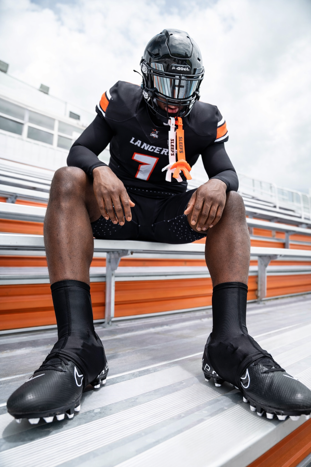 Black Spats / Cleat Covers