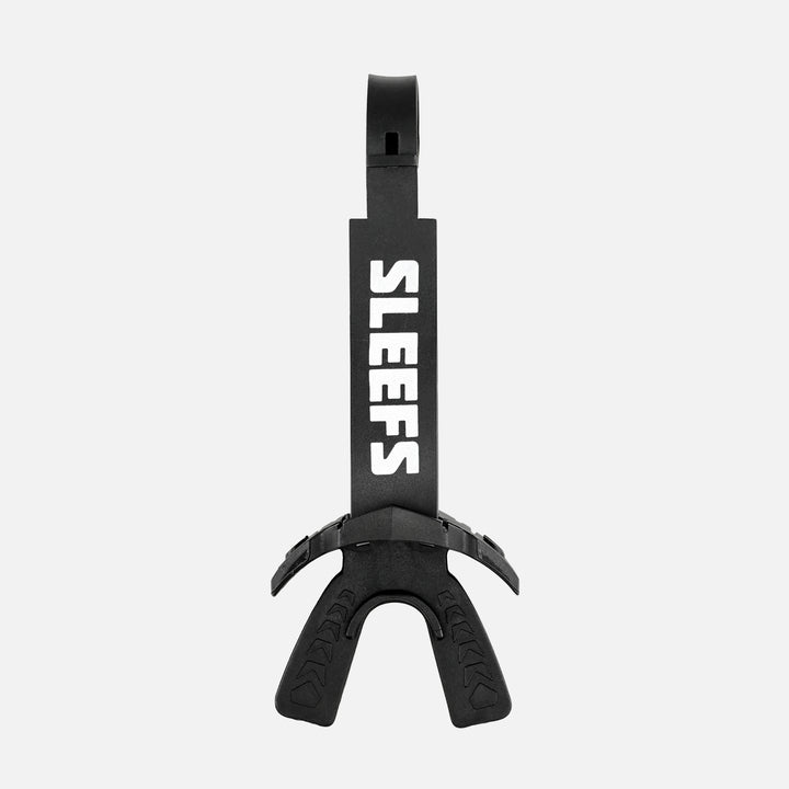 Black X Football Mouthguard with Logo