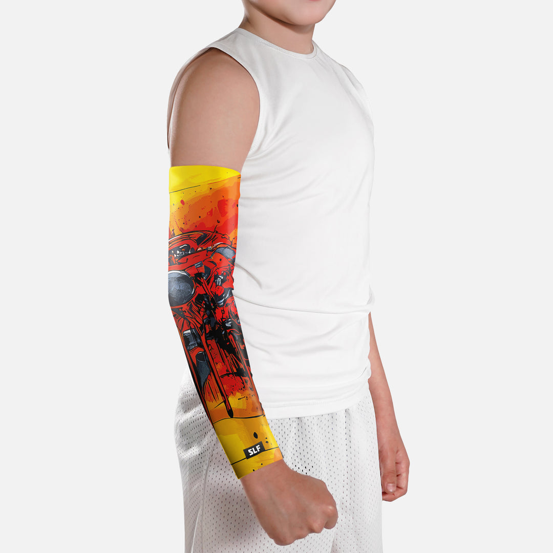 Blazing Carnage Kids Arm Sleeve