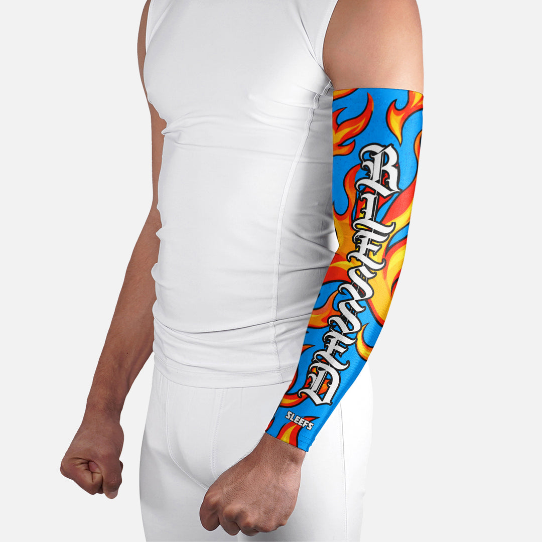 Blessed Fire-forged Script Arm Sleeve