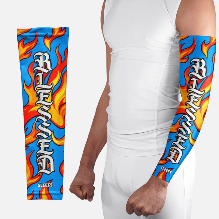 Blessed Fire-forged Script Arm Sleeve