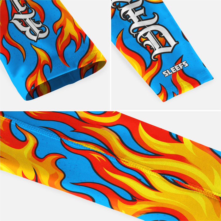 Blessed Fire-forged Script Kids Arm Sleeve