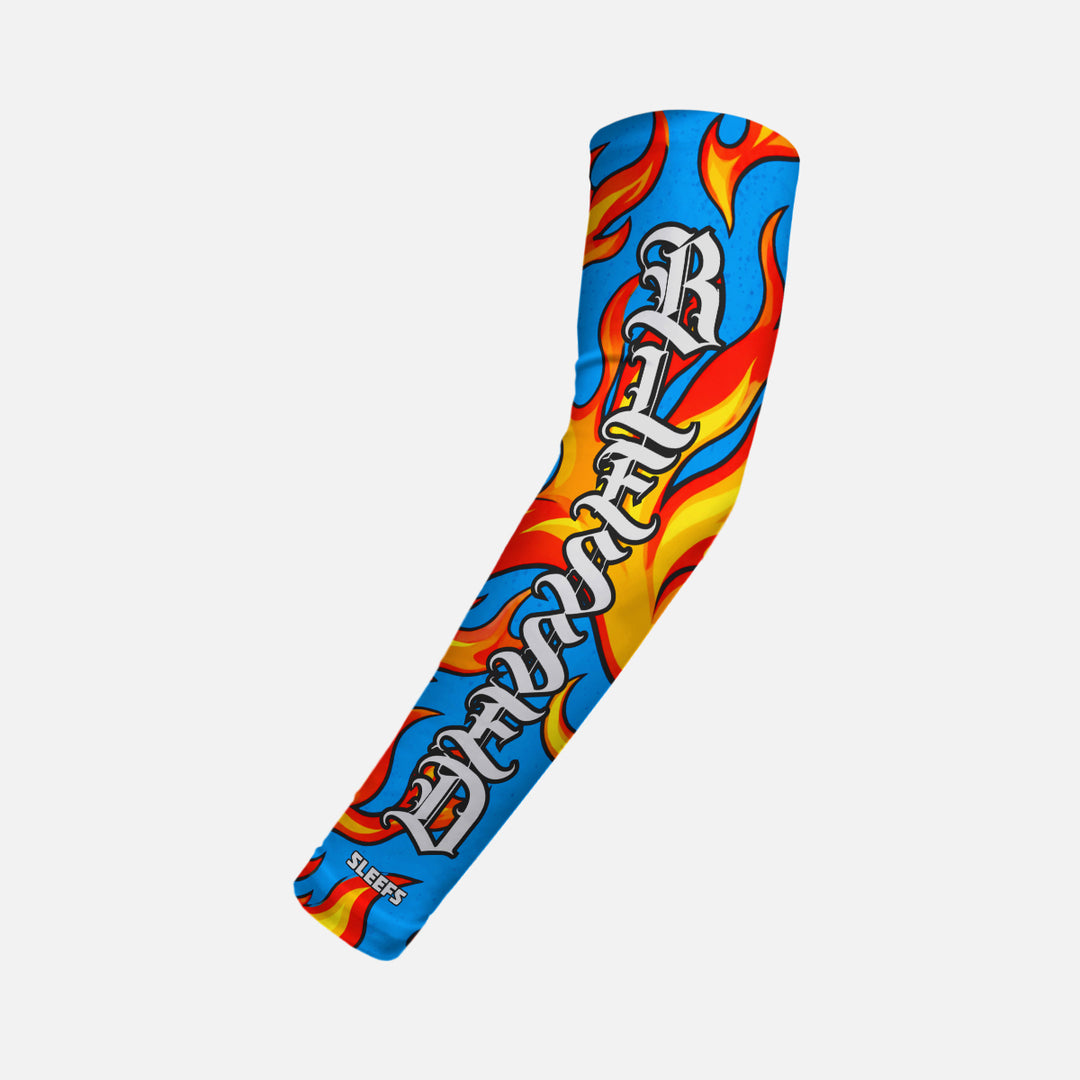 Blessed Fire-forged Script Kids Arm Sleeve