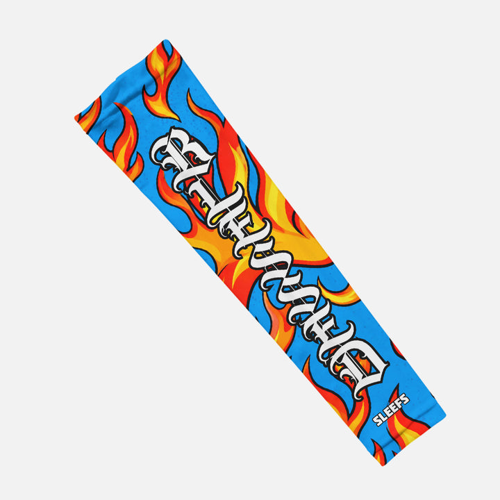 Blessed Fire-forged Script Kids Arm Sleeve