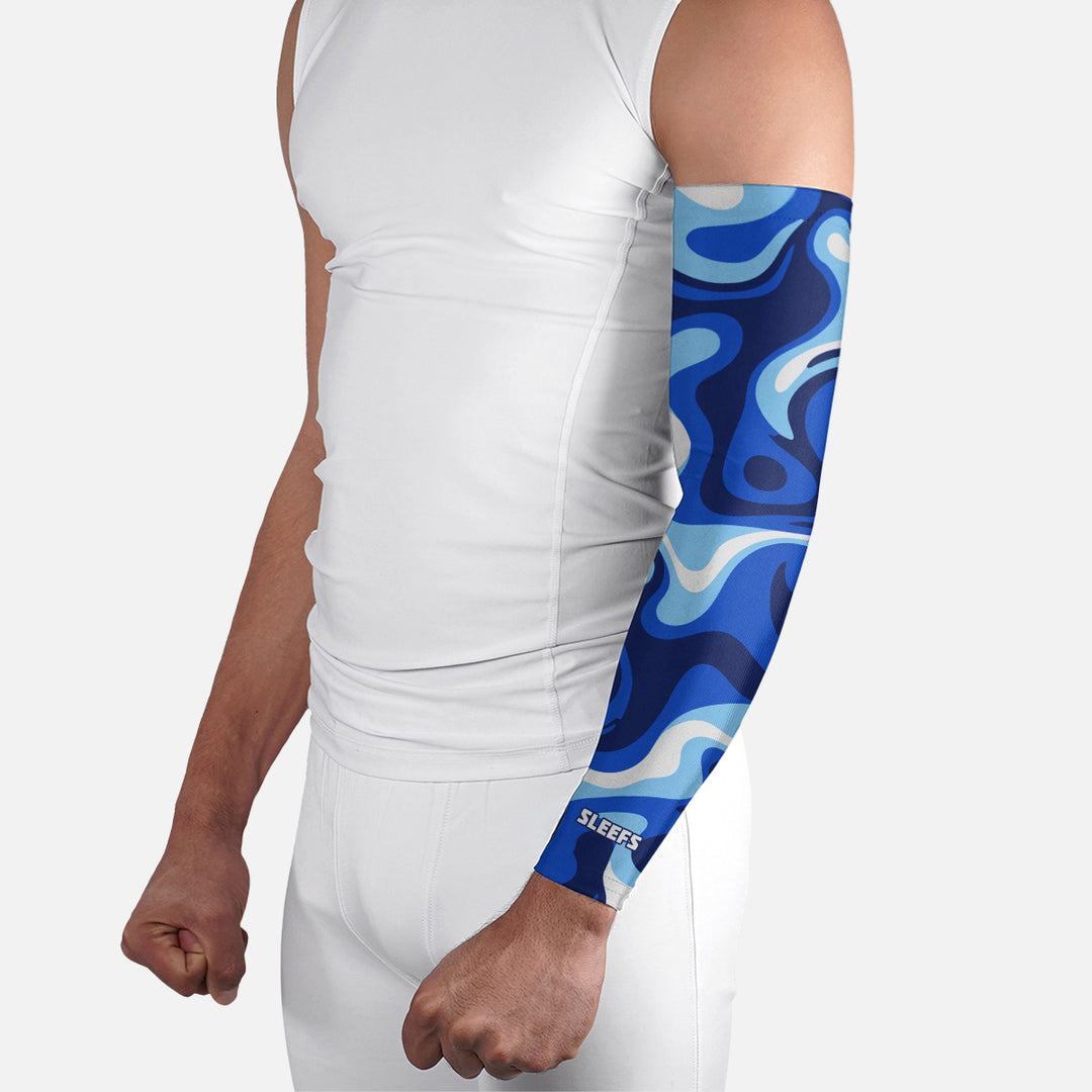 Blue Flow Arm Sleeve