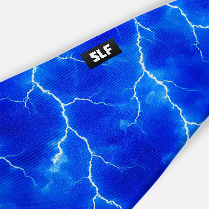 Blue Lightning Headband