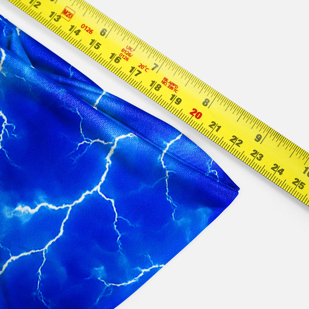 Blue Lightning Headband