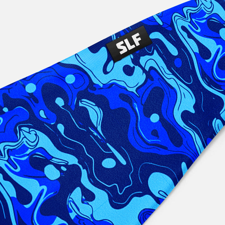 Blue Liquefied Headband