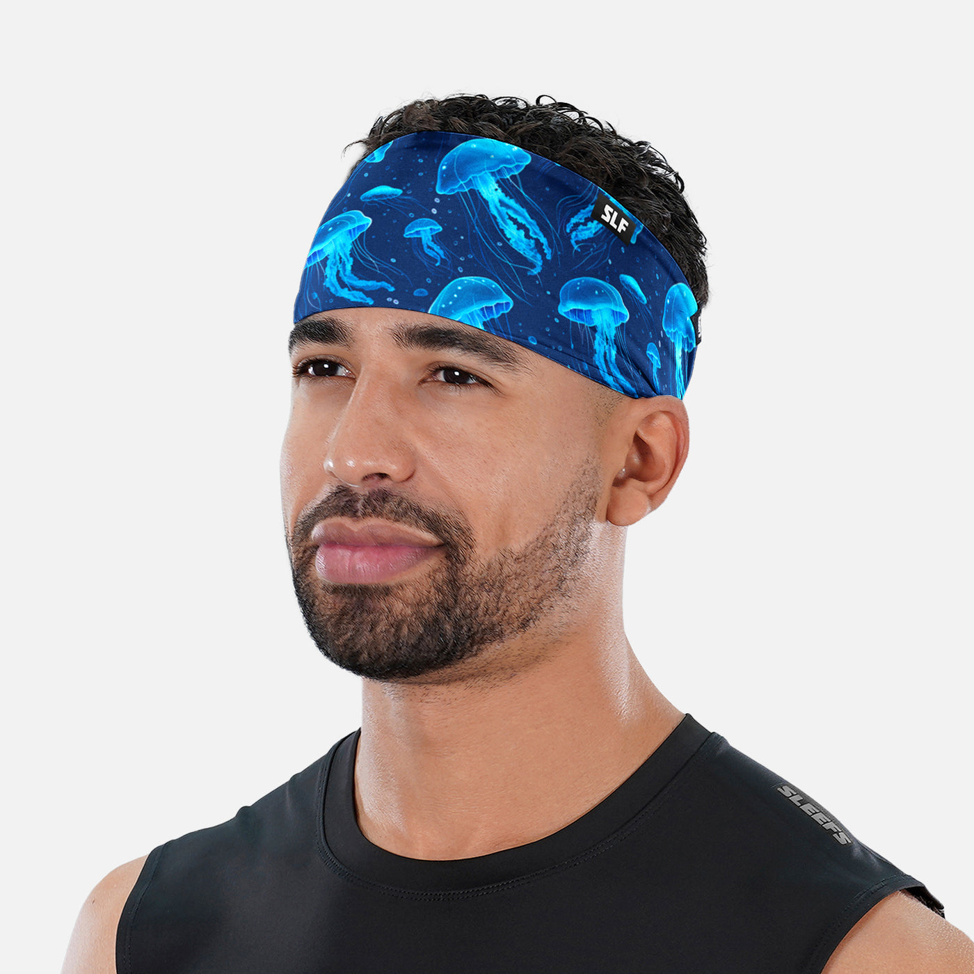 Blue Sea Jellyfish Headband