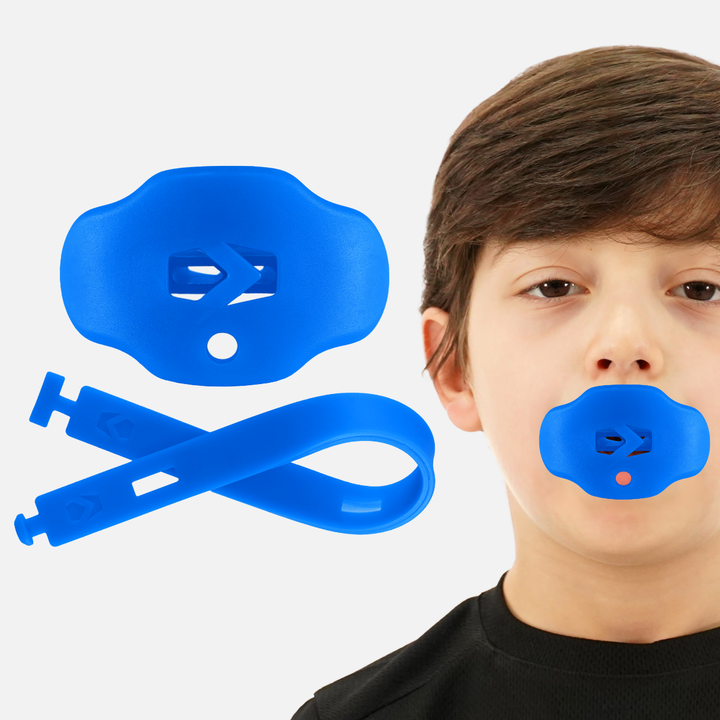 Hue Blue Kids Soft Football Mouthguard