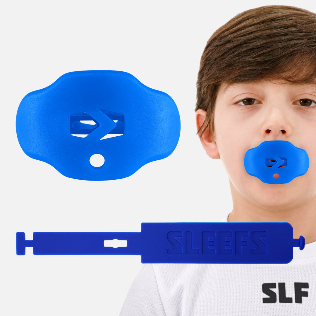 Blue Dual-Shade Kids Football Mouthguard