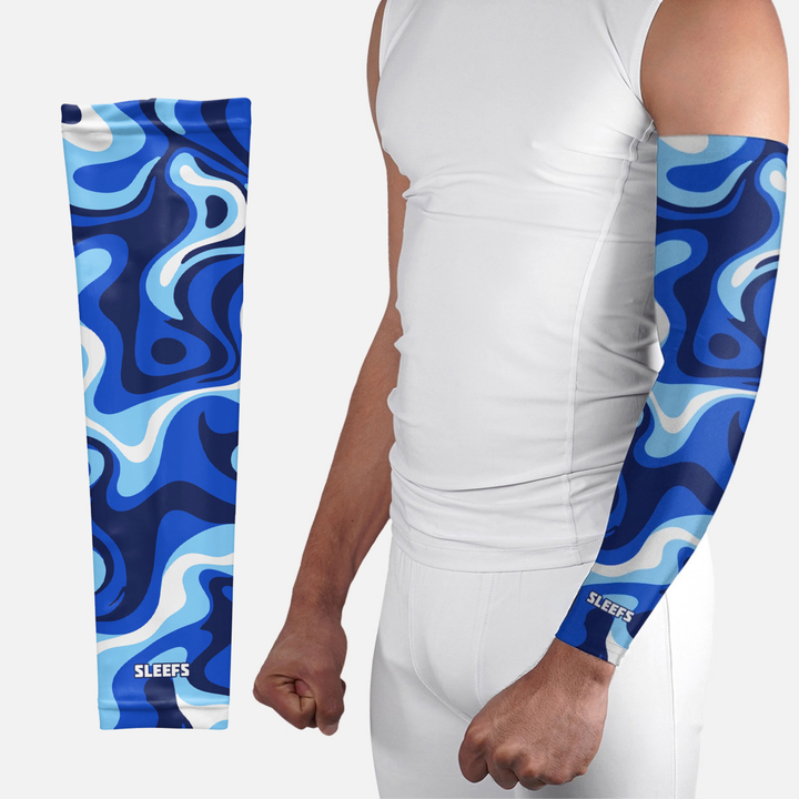 Blue Flow Arm Sleeve