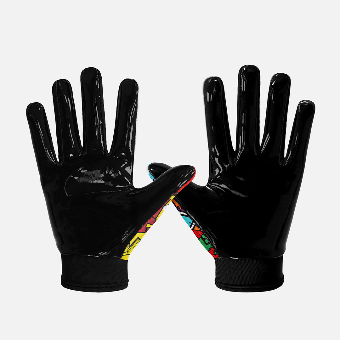 Boom Sticky Kids Football Receiver Gloves