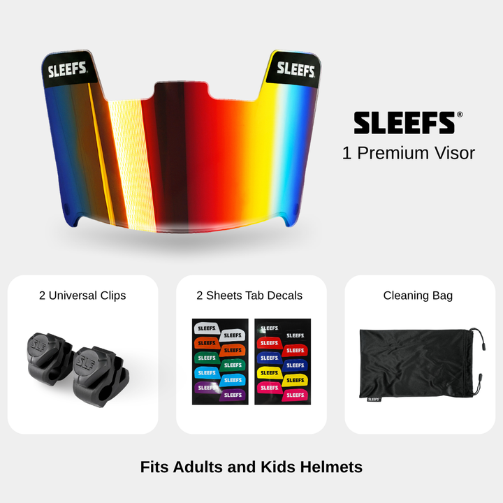 Borealis Helmet Eye-Shield Color Tinted Visor