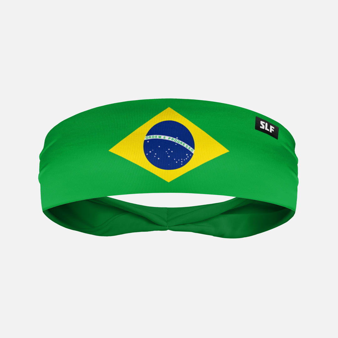 Brazil Flag Kids Headband