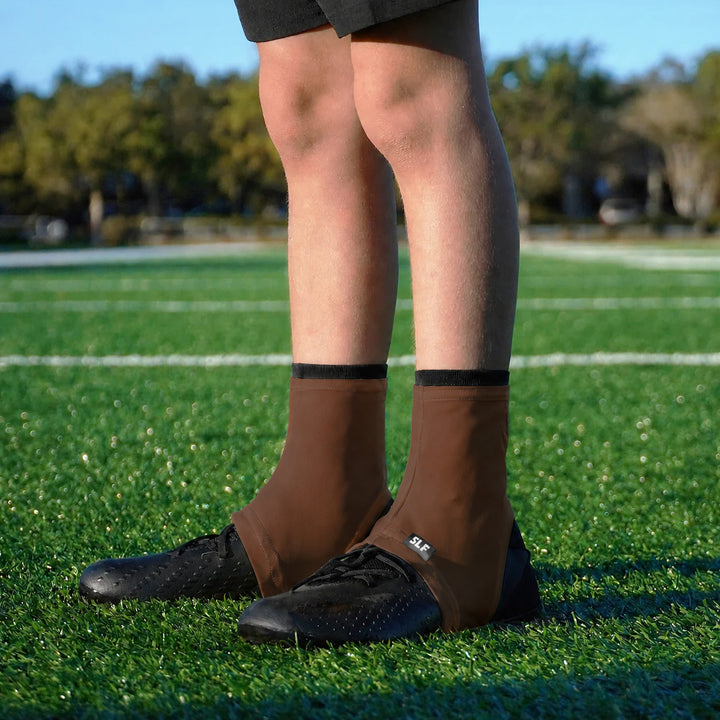 Hue Brown Kids Spats / Cleat Covers
