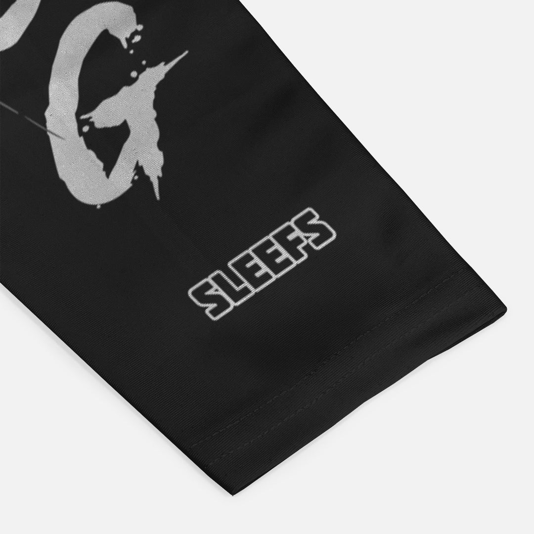 Bulldog Grunge Script Arm Sleeve