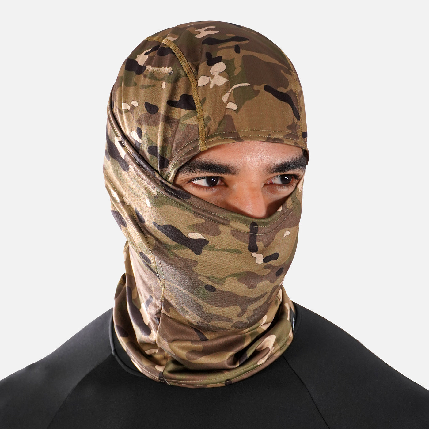 Green Camo Loose-fitting Shiesty Mask