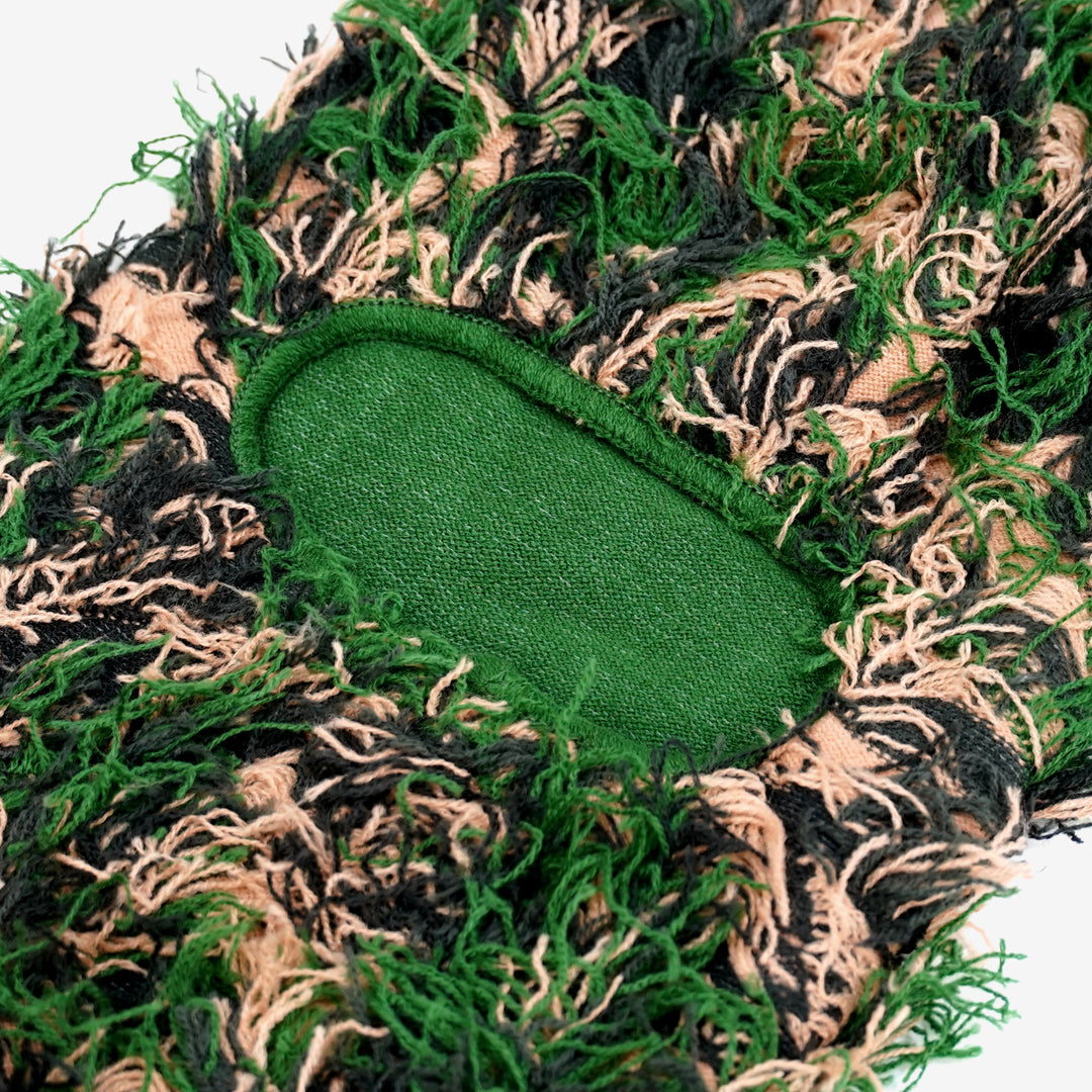 Camo Goat's Wool Shiesty Mask