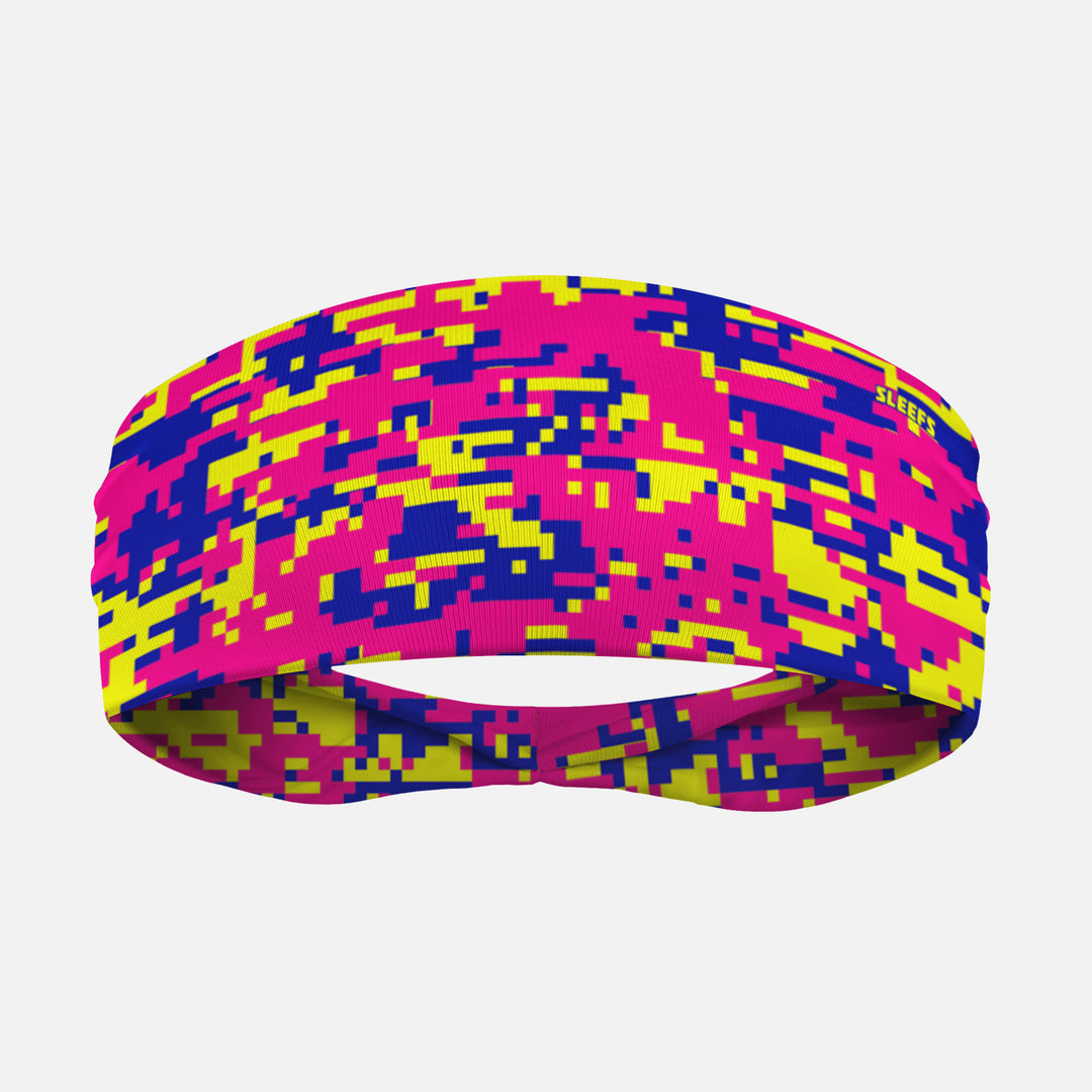 Digi Camo Neon Strike Headband