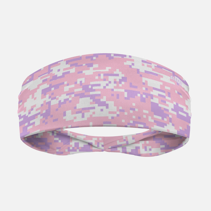 Digi Camo Lavender Blush Headband