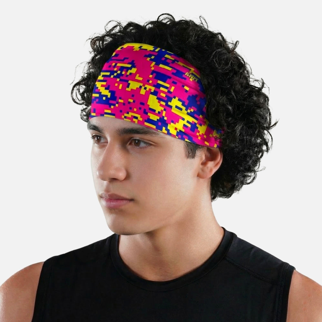 Digi Camo Neon Strike Headband