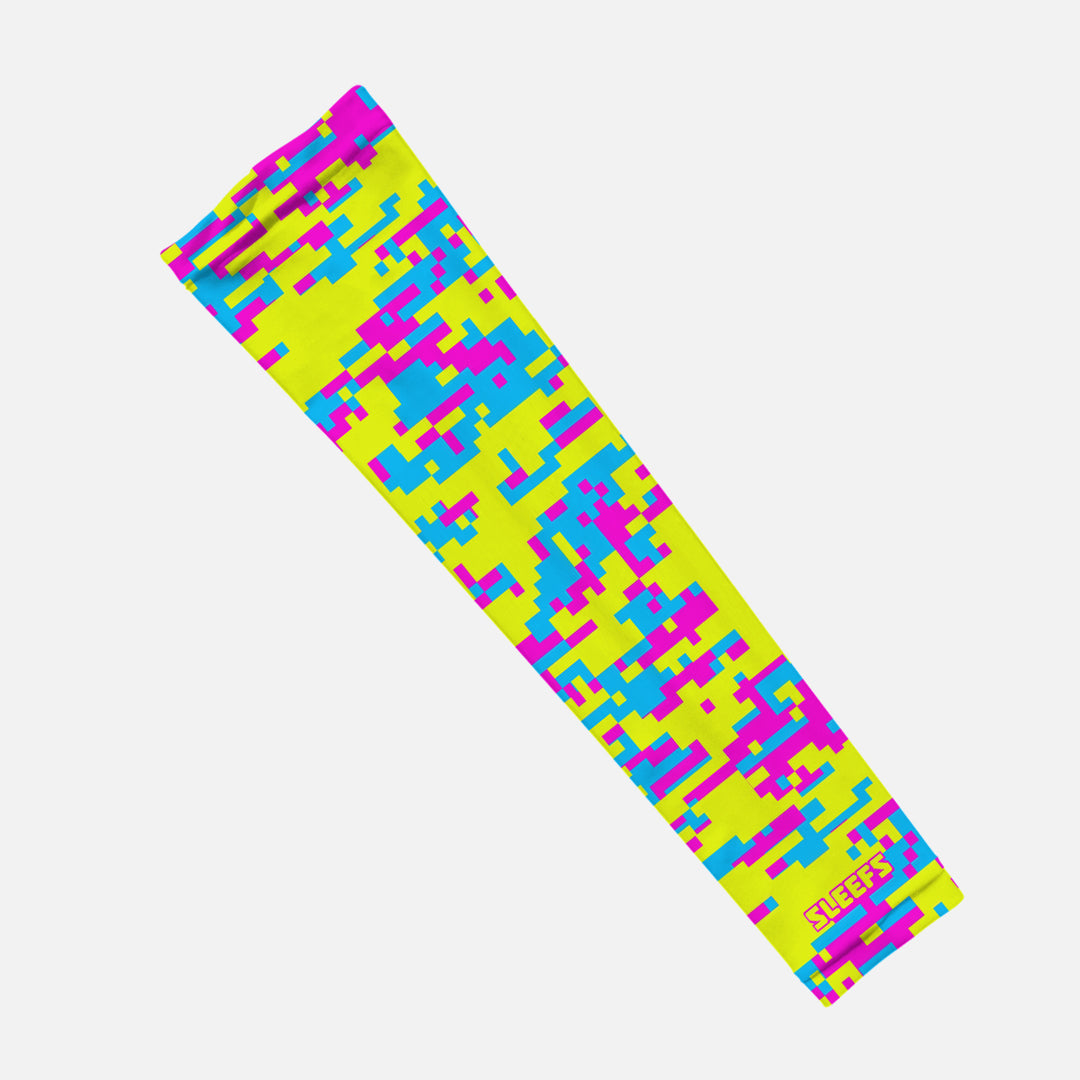 Digi Camo Volt Surge Kids Arm Sleeve