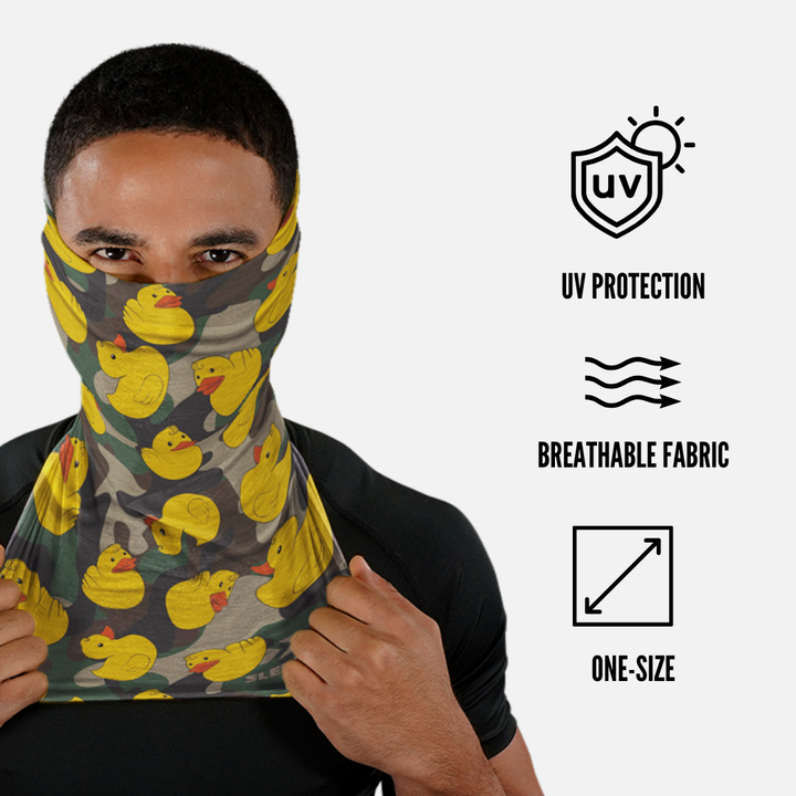 Camouflage Ducklings Neck Gaiter