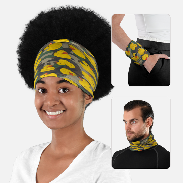 Camouflage Ducklings Neck Gaiter