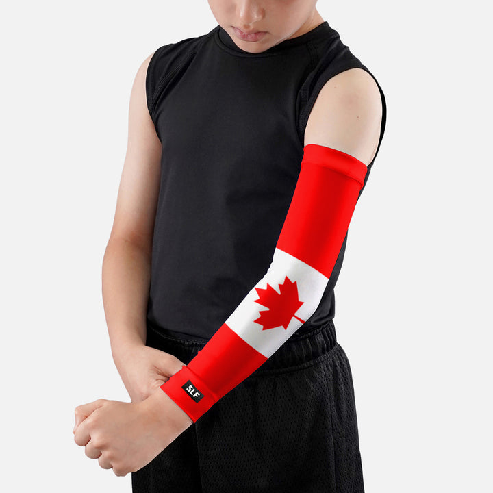 Canada Flag Kids Arm Sleeve
