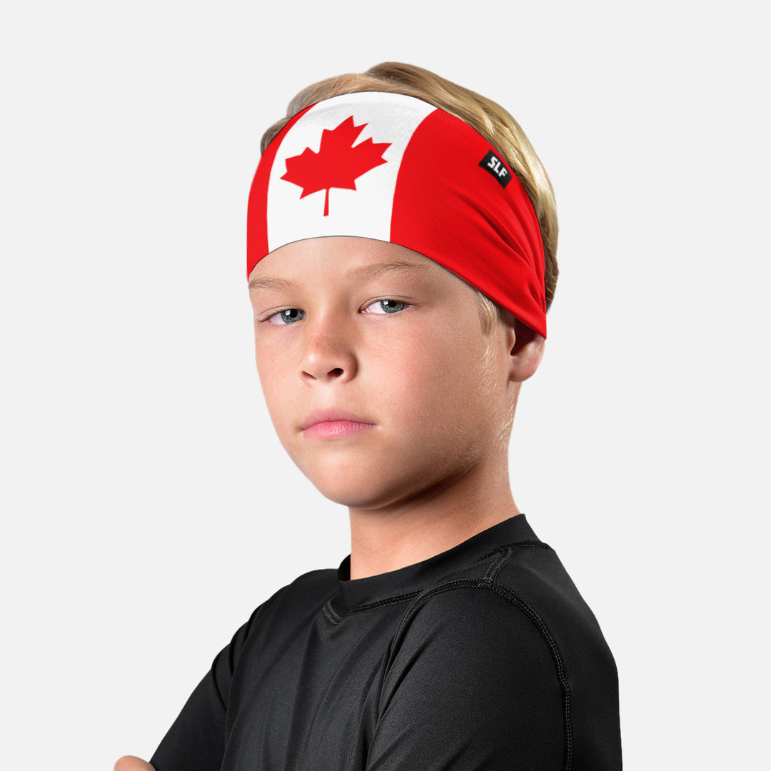 Canada Flag Kids Headband