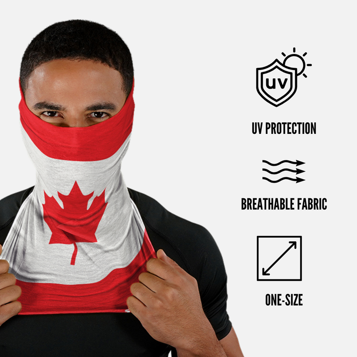 Canada Flag Neck Gaiter
