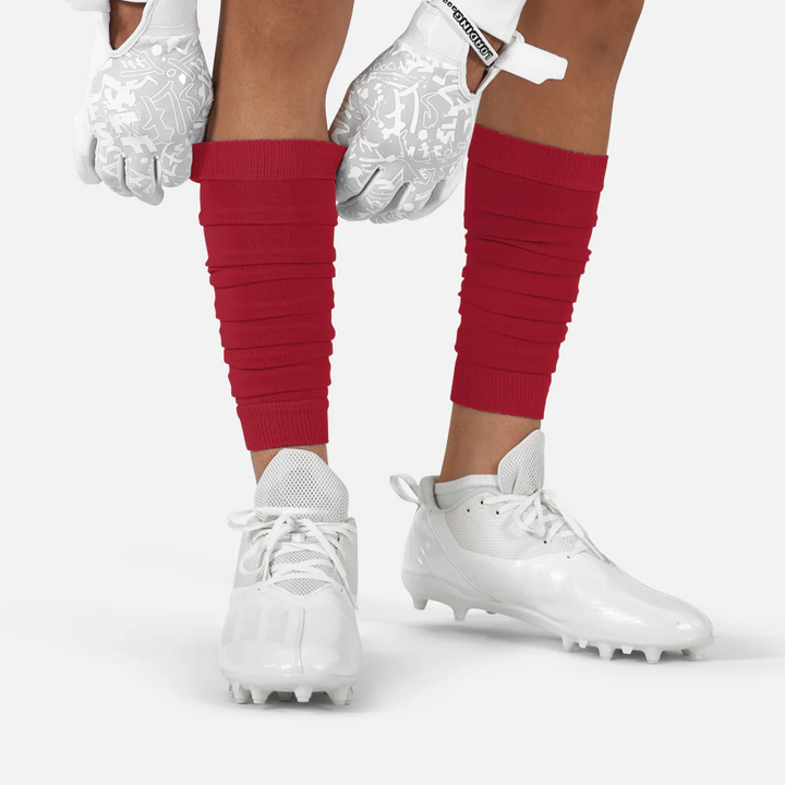 Cardinal Red Scrunchie Leg Sleeves