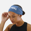 Cat Mama Denim Blue Headband