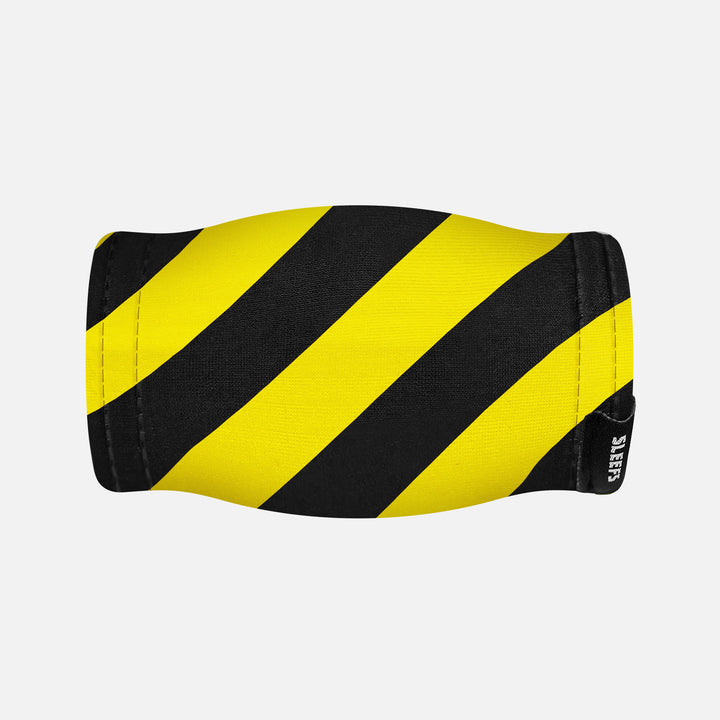 Caution Stripes Chin Strap Cover
