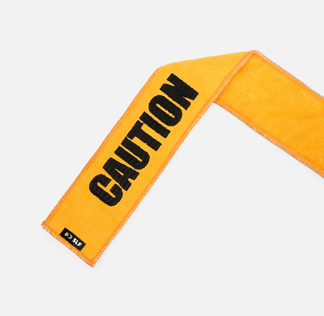 Caution Thin Football Towel