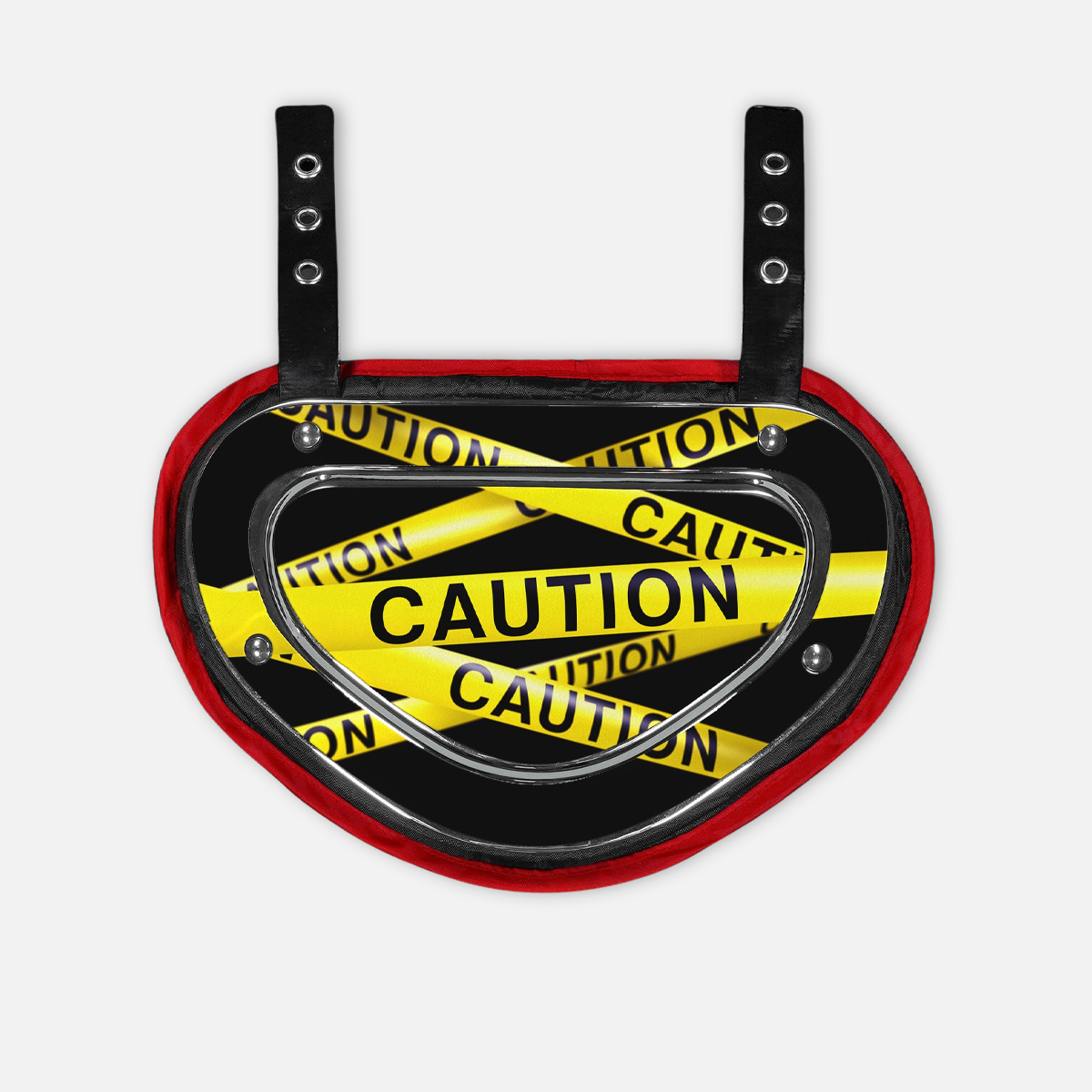 Caution Tape Sticker for Backplate